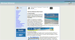 Desktop Screenshot of gloriousbahamas.com